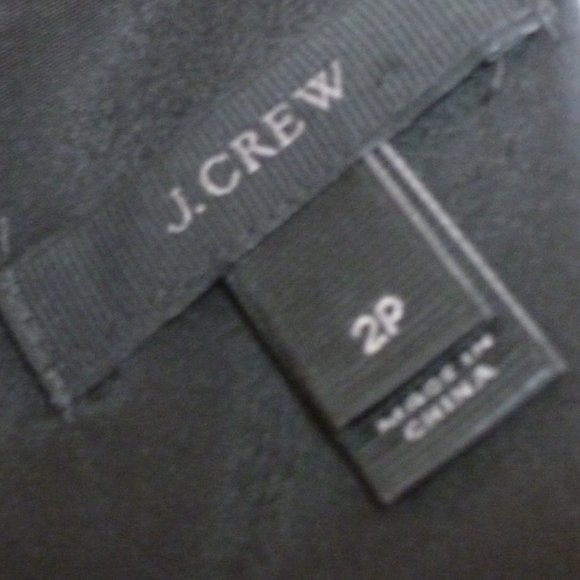 J Crew 2P Gray Shift Dress w/ Faux Leather Pockets - Picture 4 of 4